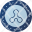 ripple-cryptocurrency-money-currency-coin-cash-icon-vector-design-icons-icon