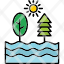 riverenvironment-landscape-nature-outdoor-river-tree-icon