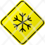 road-sign-yellow-mist-cold-cool-icon