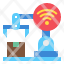 robot-arm-technology-wifi-connection-icon