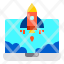 rocket-laptop-icon