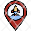 rocket-location-pin-transportation-space-ship-travel-icon