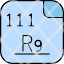 roentgenium-periodic-table-atom-atomic-element-metal-icon