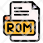rom-file-type-format-extension-document-icon