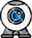 round-webcam-icon