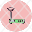 router-electrical-devices-antenna-communication-internet-lan-modem-wifi-icon