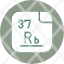 rubidium-periodic-table-chemistry-atom-atomic-chromium-element-icon