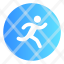 run-race-sport-gradient-blue-icon