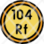 rutherfordium-periodic-table-chemistry-metal-education-science-element-icon