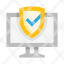 safe-security-protection-computer-shield-check-verification-icon