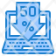 sale-percent-tag-laptop-commerce-shopping-icon