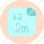 samarium-periodic-table-chemistry-atom-atomic-chromium-element-icon