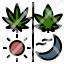 sativa-day-indica-night-cannabis-hemp-weed-icon