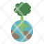 save-earth-ecology-environment-planet-tree-icon