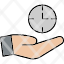 save-time-alarm-clock-hands-icon