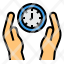 save-time-management-hands-clock-icon