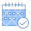 schedule-approved-business-calendar-event-plan-planning-icon