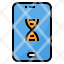 science-smartphone-dna-education-knowledge-icon