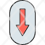 scroll-down-arrow-left-right-icon