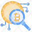 search-audit-crypto-bitcoin-digital-currency-icon