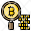 search-bitcoin-coins-financial-money-icon