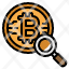 search-bitcoin-cryptocurrency-investment-magnifer-coin-icon