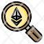 search-ethereum-money-currency-research-icon