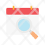 search-magnify-date-icon