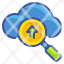 search-magnifying-cloud-computing-technology-network-storage-icon