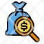 search-money-bag-magnifying-glass-finance-icon