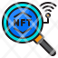 search-nft-non-fungible-token-cryptocurrency-technology-icon