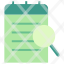 search-notes-business-green-icon