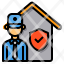 security-guard-surveillance-home-icon
