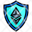 security-shield-locked-interface-ethereum-icon