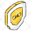 security-shield-safety-shield-buckler-protection-shield-linked-shield-icon