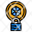 security-token-protection-shield-digital-icon