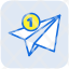 send-message-plane-fly-paper-airship-icon
