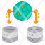 server-global-network-sharing-technology-icon