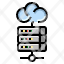 server-hosting-network-internet-cloud-communication-icon