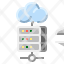 server-hosting-network-internet-cloud-communication-icon