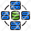 server-management-database-network-comunication-icon