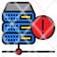 server-network-warning-database-management-icon