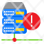 server-network-warning-database-management-icon