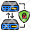 server-protection-database-protect-network-icon