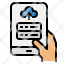 server-uploade-cloud-mobile-smartphone-icon