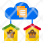 server-worker-work-from-home-network-cloud-icon