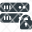 serverdatabase-data-storage-lock-icon