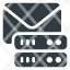 serverdatabase-data-storage-mail-icon