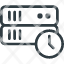 serverdatabase-data-storage-timeout-time-icon
