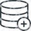 serverdatabase-data-store-add-icon
